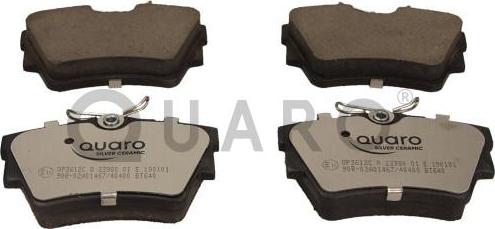 QUARO QP3612C - KLOCKI HAM. RENAULT T. TRAFIC-VIVARO 01--14- QUARO SILVER CERAMIC