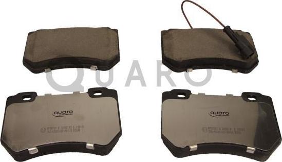 QUARO QP3870C - KLOCKI HAM. ALFA P. 159 05- 1.9-2.0 JTD QUARO SILVER CERAMIC