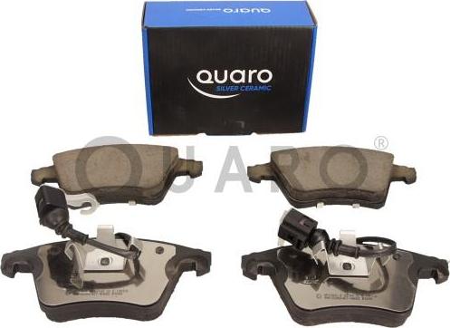 QUARO QP3383C - KLOCKI HAM. VW P. TOUAREG 2.5TDI. 3.2 V6   ATE QUARO SILVER CERAMIC