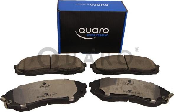 QUARO QP3281C - KLOCKI HAM. KIA P. CARNIVAL 06--H1 08- QUARO SILVER CERAMIC