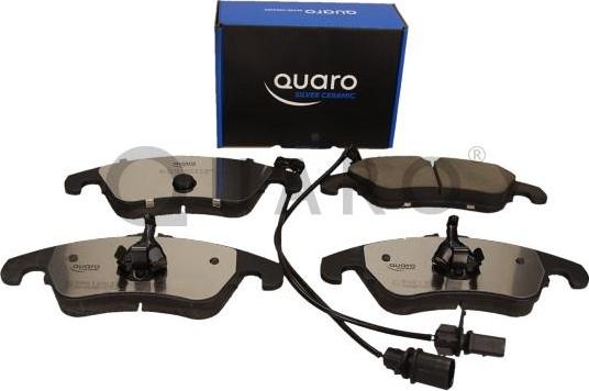 QUARO QP2445C - KLOCKI HAM. VW P. A4-A5-Q5 QUARO SILVER CERAMIC