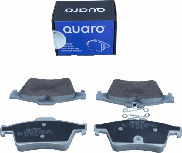 QUARO QP2208 - KLOCKI HAM. PEUGEOT T. 508 10-