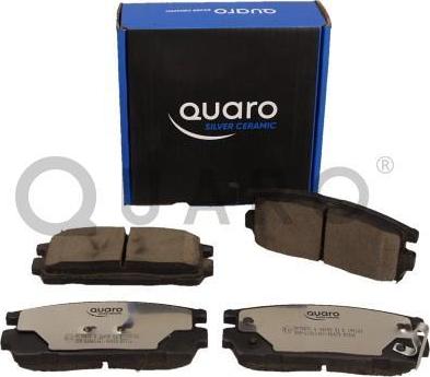 QUARO QP7567C - KLOCKI HAM. OPEL T. ANTARA 06--CAPTIVA QUARO SILVER CERAMIC