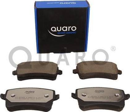 QUARO QP7525C - KLOCKI HAM. VW T. A4-A5-Q5 07- QUARO SILVER CERAMIC