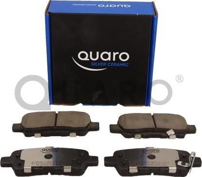 QUARO QP7685C - KLOCKI HAM. NISSAN T. X-TRAIL-QASHQAI QUARO SILVER CERAMIC