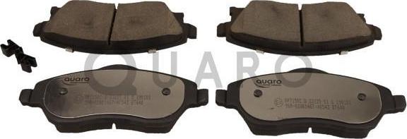 QUARO QP7150C - KLOCKI HAM. OPEL P. CORSA C-COMBO 01- QUARO SILVER CERAMIC