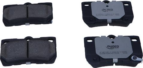 QUARO QP7125C - KLOCKI HAM. LEXUS T. GS-IS 05- QUARO SILVER CERAMIC