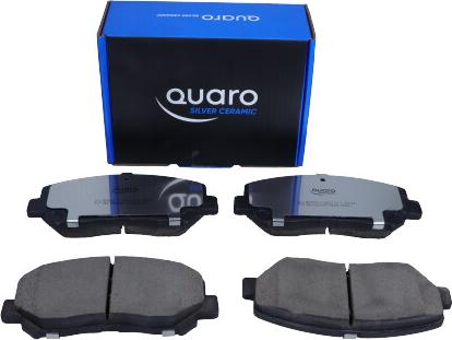 QUARO QP7802C - KLOCKI HAM. MAZDA P. CX-5 11- QUARO SILVER CERAMIC