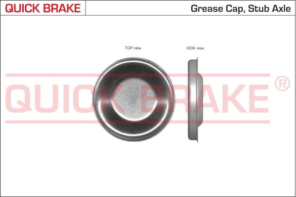 QUICK BRAKE 9826 — Pokrywa / osłona