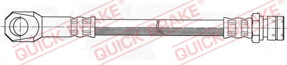 QUICK BRAKE 50.018 - HAM.PRZEW.-P-MB 100 87-