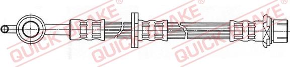 QUICK BRAKE 58.999 - HAM.PRZEW.-P-YARIS 99- -L-