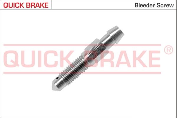 QUICK BRAKE 0087 - ODPOWIETRZNIK HAM. M7 X 1 S7 DŁ. 37