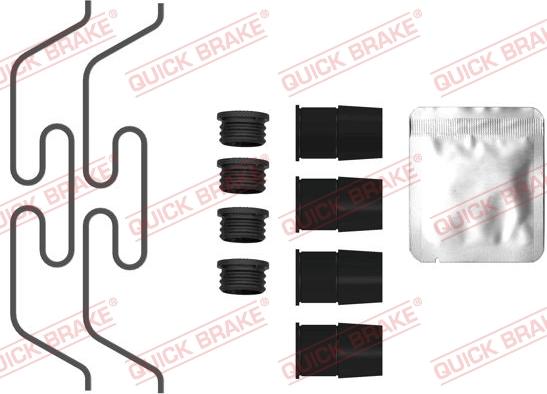 QUICK BRAKE 1090090 - ZESTAW INST. KLOCKÓW HAM. VW P. TOUAREG 4MOTION 18-