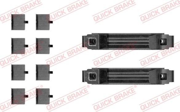 QUICK BRAKE 1090056 — Zestaw akcesoriów, klocki hamulcowe