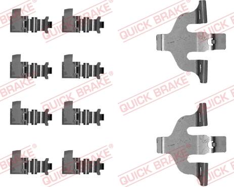 QUICK BRAKE 1090066 — Zestaw akcesoriów, klocki hamulcowe