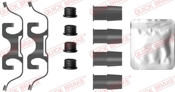 QUICK BRAKE 1090085 - ZESTAW INSTAL.KLOCKOW HAM.DB W205 15-