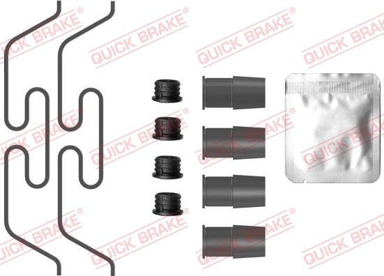 QUICK BRAKE 1090086 — Zestaw akcesoriów, klocki hamulcowe