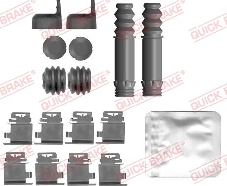 QUICK BRAKE 109-0159 — Zestaw akcesoriów, klocki hamulcowe