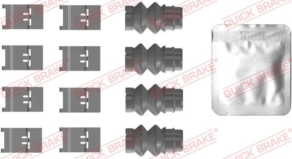 QUICK BRAKE 1090110 - Zestaw montażowy klocka hamulcowego