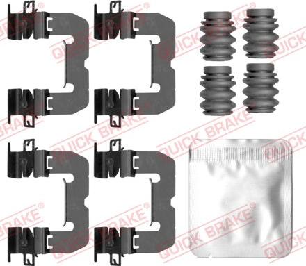 QUICK BRAKE 109-0188 — Zestaw akcesoriów, klocki hamulcowe