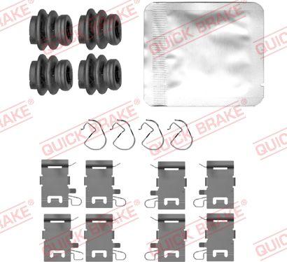 QUICK BRAKE 109-0183 — Zestaw akcesoriów, klocki hamulcowe