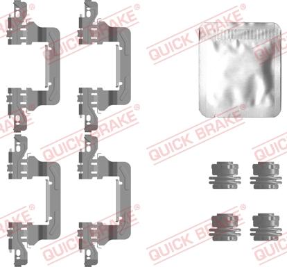 QUICK BRAKE 109-0130 - Zestaw montażowy klocka hamulcowego