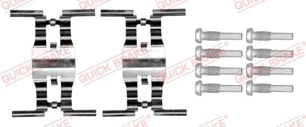 QUICK BRAKE 109-0231 — Zestaw akcesoriów, klocki hamulcowe