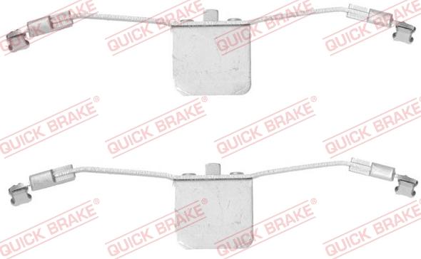 QUICK BRAKE 1091641 — Zestaw akcesoriów, klocki hamulcowe
