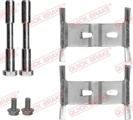 QUICK BRAKE 1091658 — Zestaw akcesoriów, klocki hamulcowe