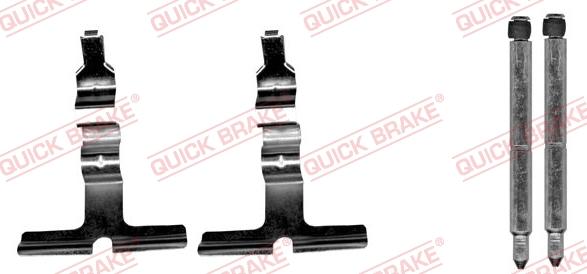 QUICK BRAKE 1091676 - Zestaw montażowy klocka hamulcowego