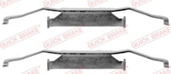 QUICK BRAKE 1091054 — Zestaw akcesoriów, klocki hamulcowe