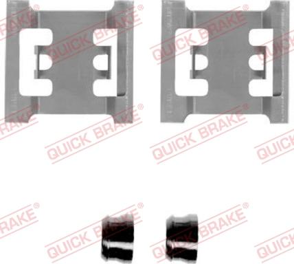 QUICK BRAKE 1091145 — Zestaw akcesoriów, klocki hamulcowe