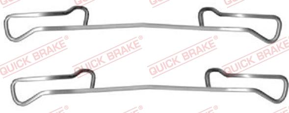 QUICK BRAKE 1091150 — Zestaw akcesoriów, klocki hamulcowe