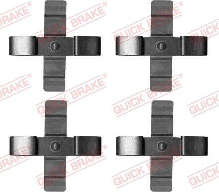 QUICK BRAKE 1091899 — Zestaw akcesoriów, klocki hamulcowe