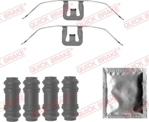 QUICK BRAKE 1091845 - Zestaw montażowy klocka hamulcowego