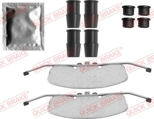 QUICK BRAKE 1091846 - Zestaw montażowy klocka hamulcowego