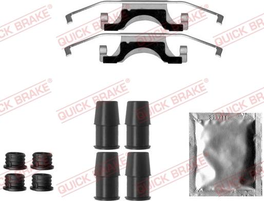 QUICK BRAKE 1091843 - Zestaw montażowy klocka hamulcowego