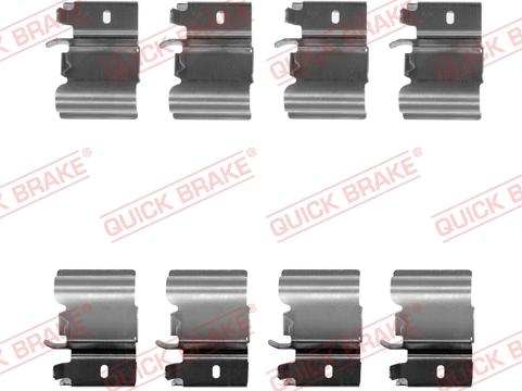 QUICK BRAKE 109-1823 - ZESTAW INSTAL.KLOCKOW HAM.-T-BMW 5
