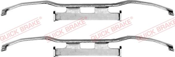 QUICK BRAKE 1091213 - Zestaw akcesoriów, klocki hamulcowe