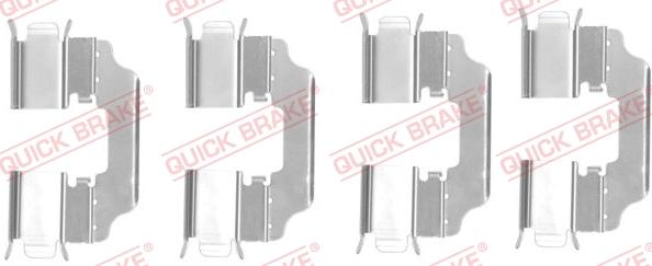 QUICK BRAKE 1091770 - Zestaw montażowy klocka hamulcowego