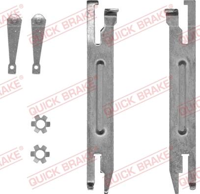 QUICK BRAKE 105 53 004 — Zestaw nastawiacza, hamulec bębnowy