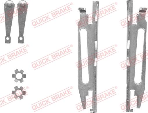 QUICK BRAKE 105 53 001 — Regulacja, hamulec bębnowy