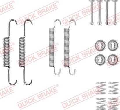 QUICK BRAKE 1050020 - SPRĘŻYNY SZCZĘK HAM. HYUNDAI IX35 1.6-2.0 10-