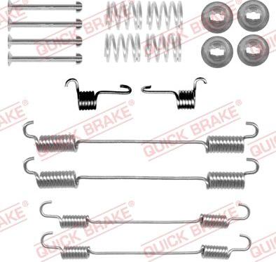 QUICK BRAKE 105-0079 — Zestaw dodatków, szczęki hamulcowe