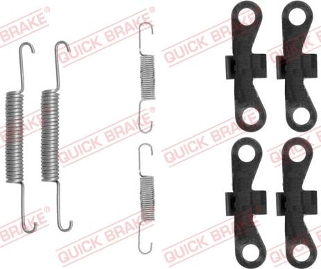 QUICK BRAKE 1050869 - ZESTAW INSTAL.SZCZEK HAM.VOLVO V70 96-
