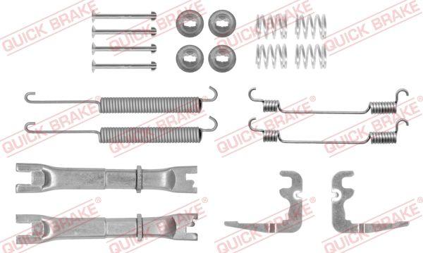 QUICK BRAKE 105-0806S — Zestaw dodatków, szczęki hamulcowe