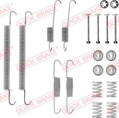 QUICK BRAKE 1050707 - SPRĘŻYNY SZCZĘK HAM. BMW 3-SERIES E36 COMPACT