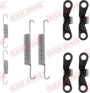 QUICK BRAKE 1050720 — Zestaw akcesoriów, szczęki hamulcowe hamulca postojowego