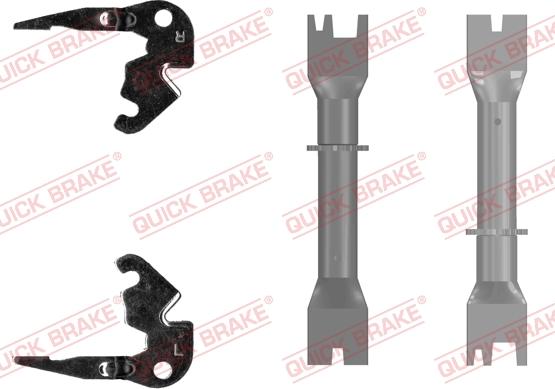 QUICK BRAKE 108 53 020 — Zestaw nastawiacza, hamulec bębnowy