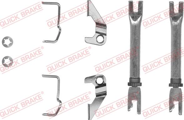 QUICK BRAKE 102 53 014 - SAMOREGULATOR SZCZĘK HAM. DAEWOO MATIZ 98-10